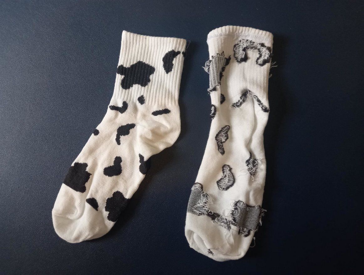 Socken: 5x Paar Socken Alpina / Chaussettes Alpina Vache – Neu und originalverpackt aus Bussigny von NATURALO 1