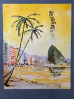 Original Vintage Poster - Rio de Janeiro / Panair Do Brasil
