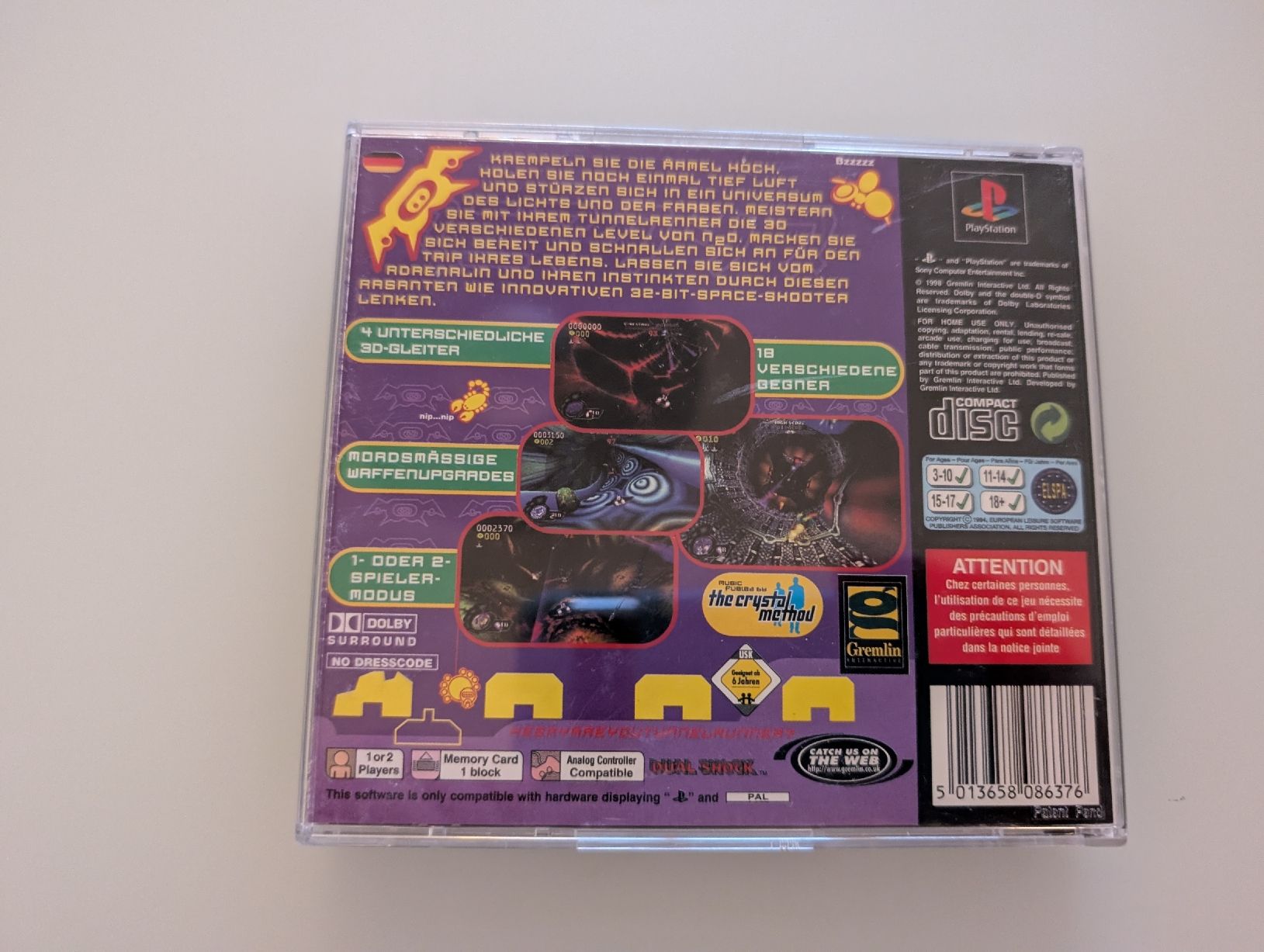 Sony Giochi: N2o (PS1) – Usato da Winterthur venduto da sax8400 2