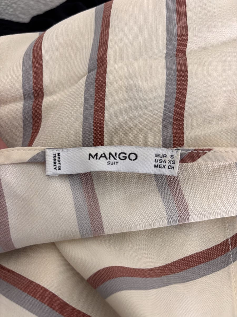 Mango Top: Mango Top, Gr. S, gestreift, Wickel-Optik, Sommer – Nuovo (secondo la descrizione) da Wangen ZH venduto da tel_gxb5 4
