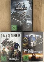 3 DVD Transformers und Jurassic World