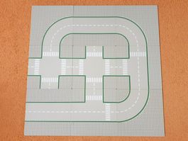 9 Lego Strassen - Platten