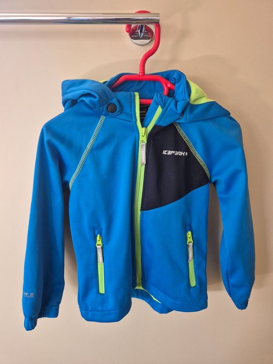 Icepeak Jacken & Mäntel: Icepeak Softshell Jacke, blau Gr. 104, – Gebraucht aus Dietikon von grafad