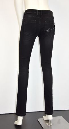 Zimtstern Damen Jeans Skinny Jeanshose strech schwarz/29