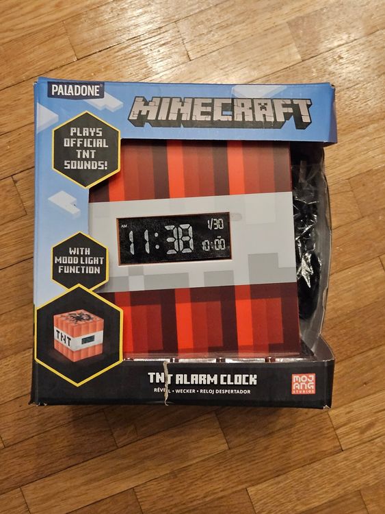Acheter PALADONE Minecraft Alarm Clock Réveils