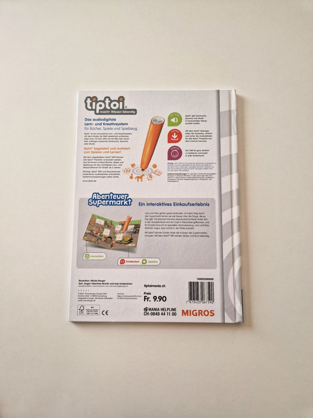 Tiptoi Jeux: tiptoi Abenteuer Supermarkt – D'occasion à Stüsslingen par white_angel86 2