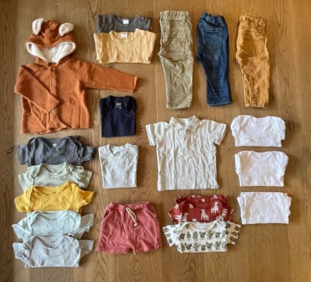 H&M Name it Kleiderpaket Baby Junge unisex Gr. 80 1. Hand