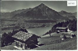 Beatenberg - Blick auf Niesen und Thunersee - Foto: E. Gyger