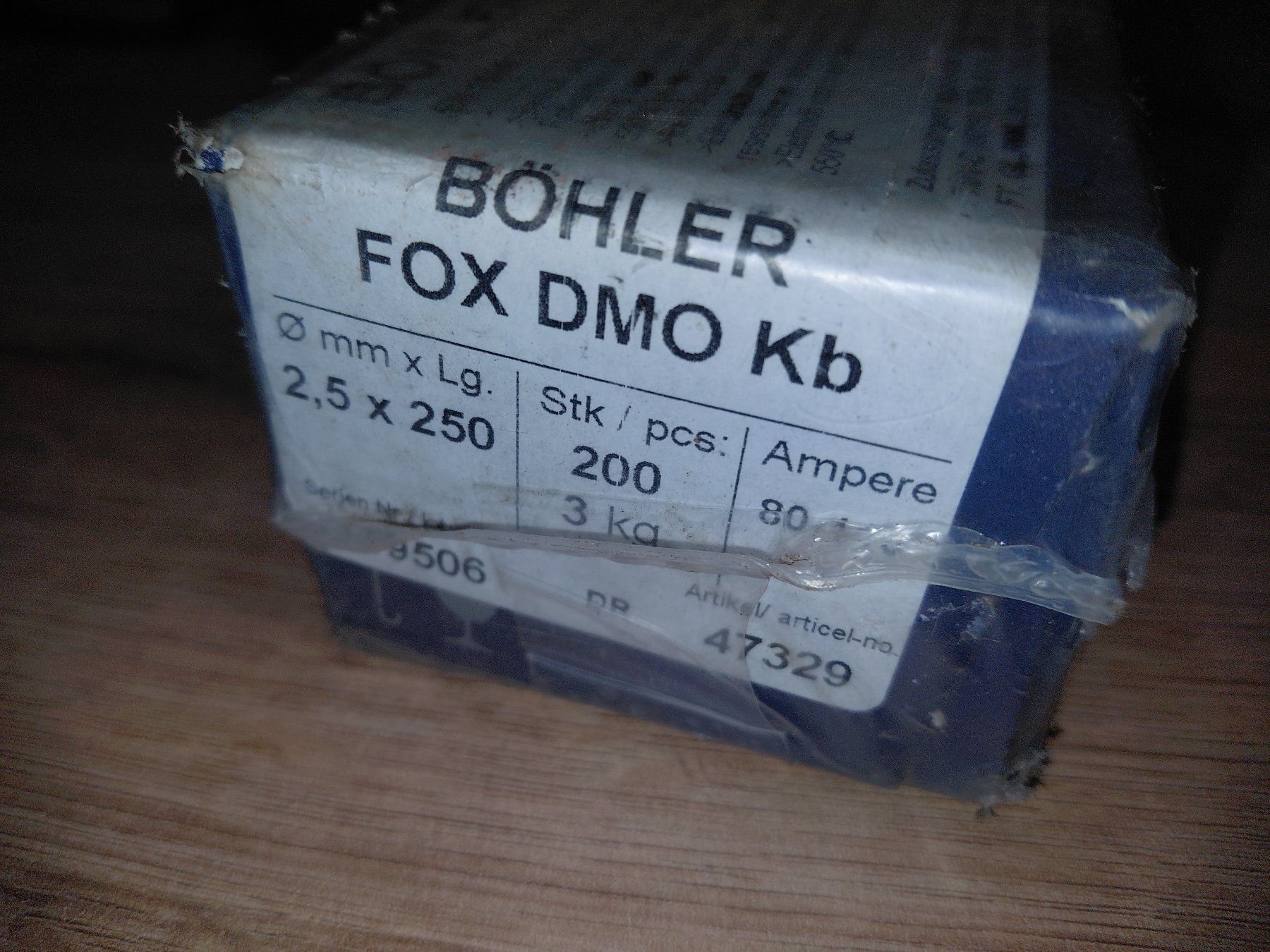 Saldatori: Schweisselektroden Böhler Fox 2.5x250 – Usato da Willisau venduto da road_runners 1