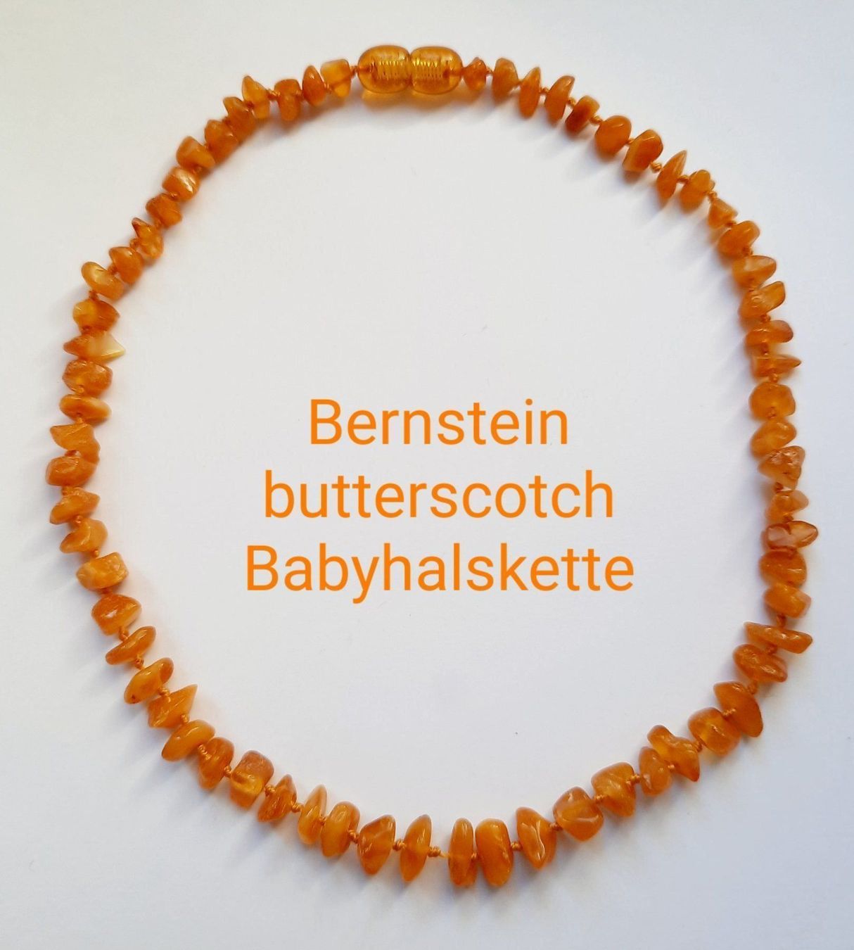 Ketten: Bernstein Baby Halskette butterscotch – Neu (gemäss Beschreibung) aus Uster von sista-esta 1