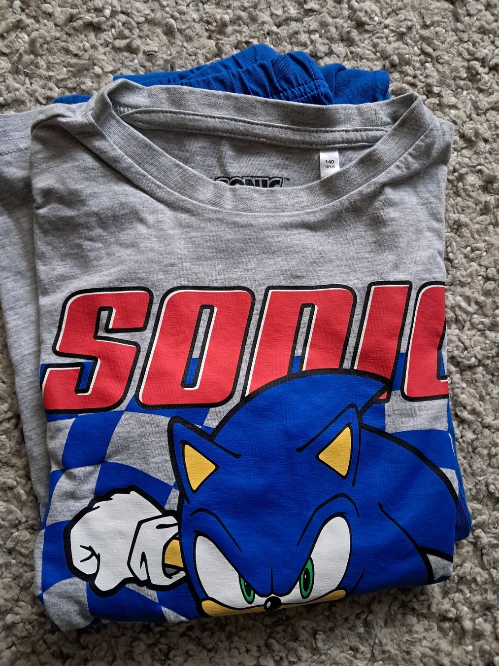 Pigiama & Simili: Pyjama Sonic Gr. 140 – Usato da Winterthur venduto da fabelwin 1