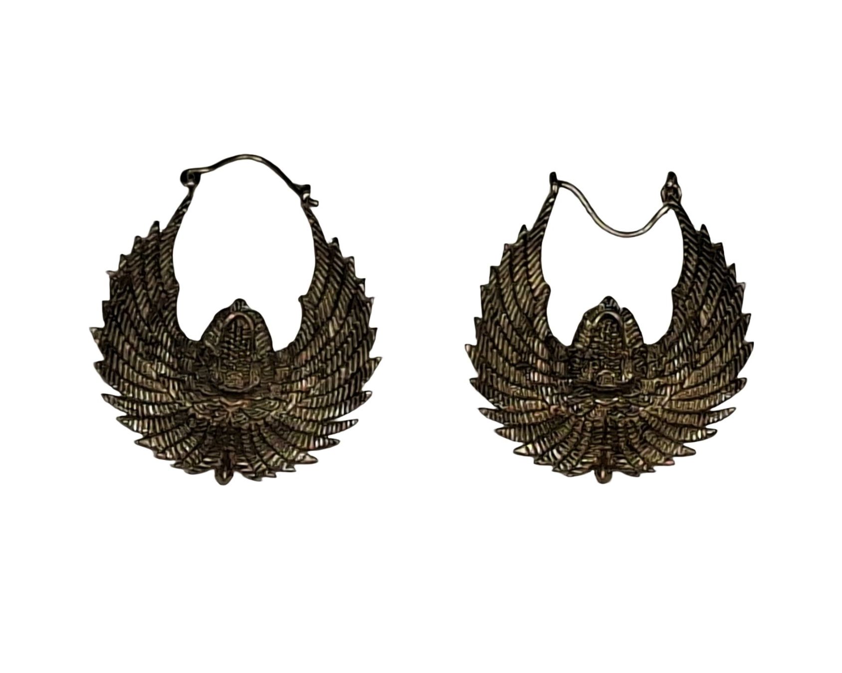 Orecchini pendenti & Orecchini a lobo: BRONZE Ohrringe mit Schmuckbeutel – Usato da Wil SG venduto da Restwert_Wil
