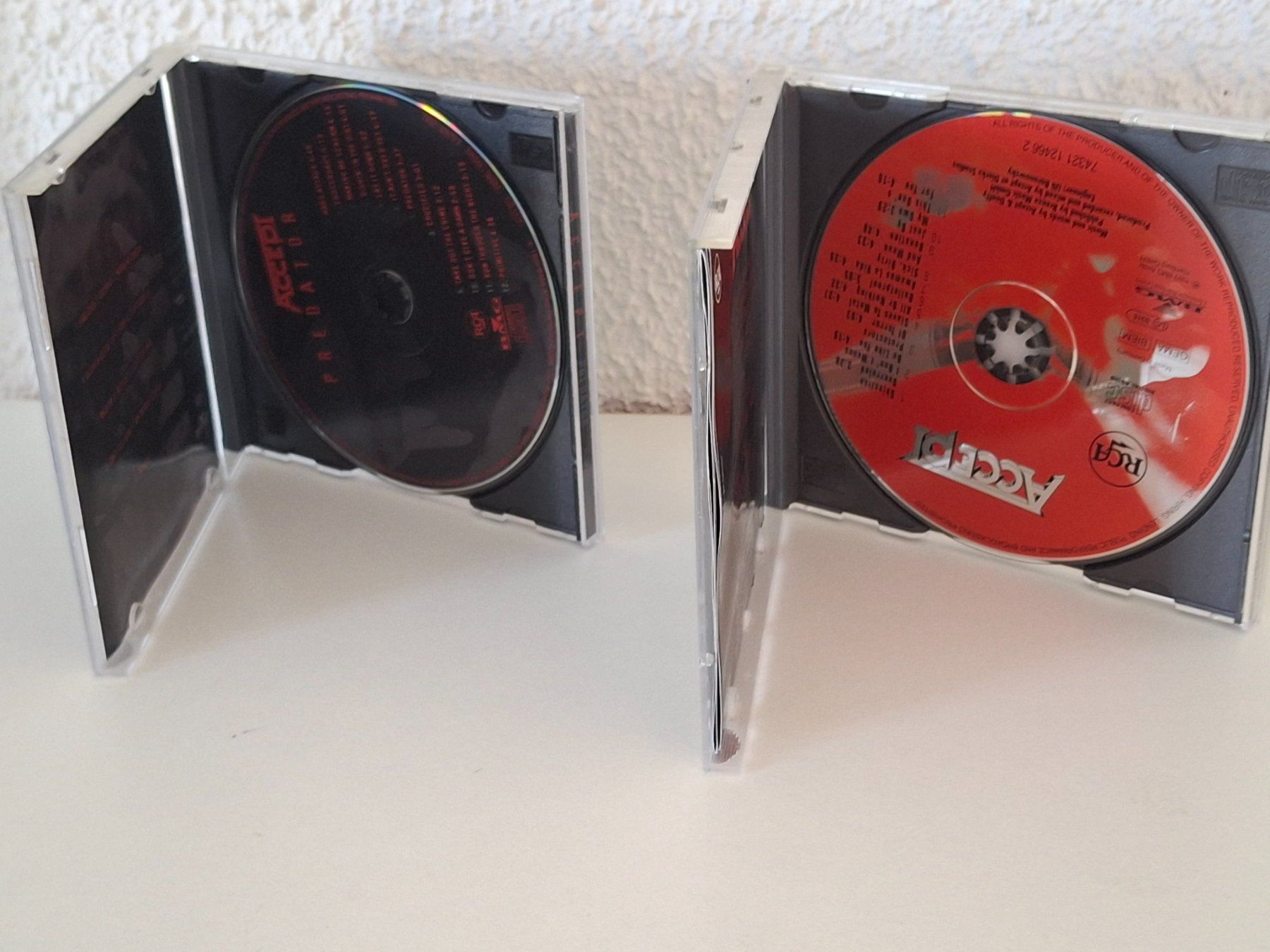 CDs: 2CD Accept  Predator &  Objection Overruled 😍 – D'occasion à Aarberg par Jackup1 2