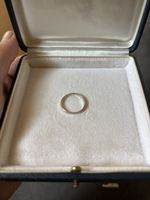Feiner, schlichter 800 Silberring, Grösse 54 - zeitlos schön