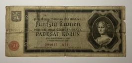 50 Kronen 1940 – Protektorat Böhmen & Mähren
