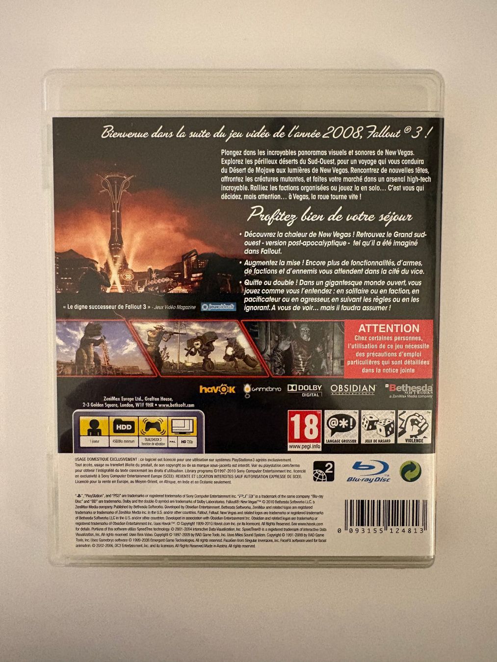 Giochi: Fallout: New Vegas - PS3 FR – Usato da Villars-sur-Glâne venduto da axe_r9gy 1