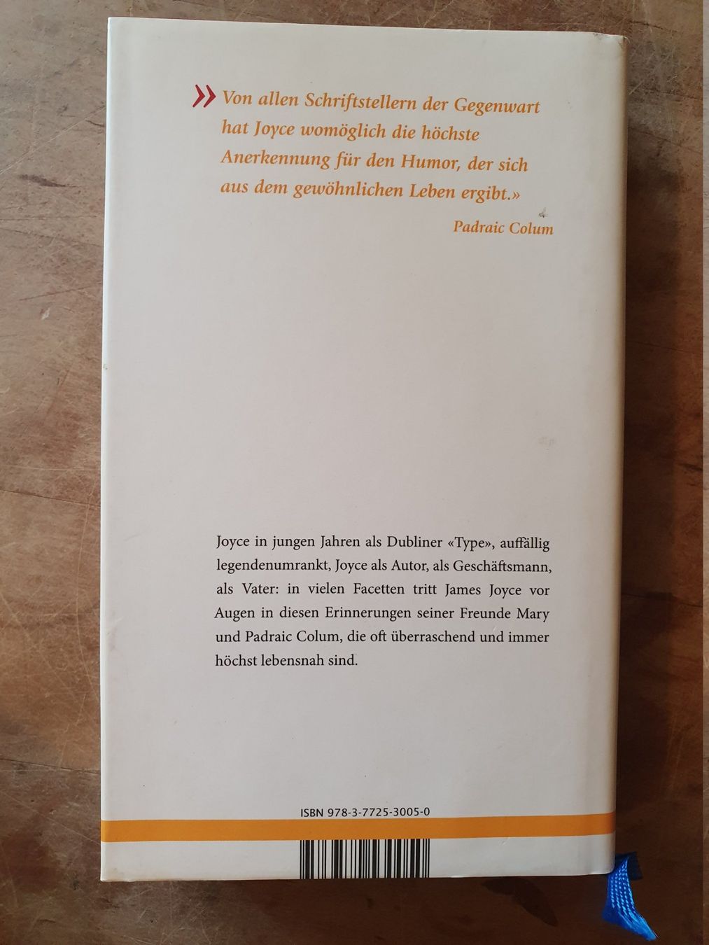 Libri: Unser Freund James Joice Oktaven – Usato da Zürich venduto da loosebone 4