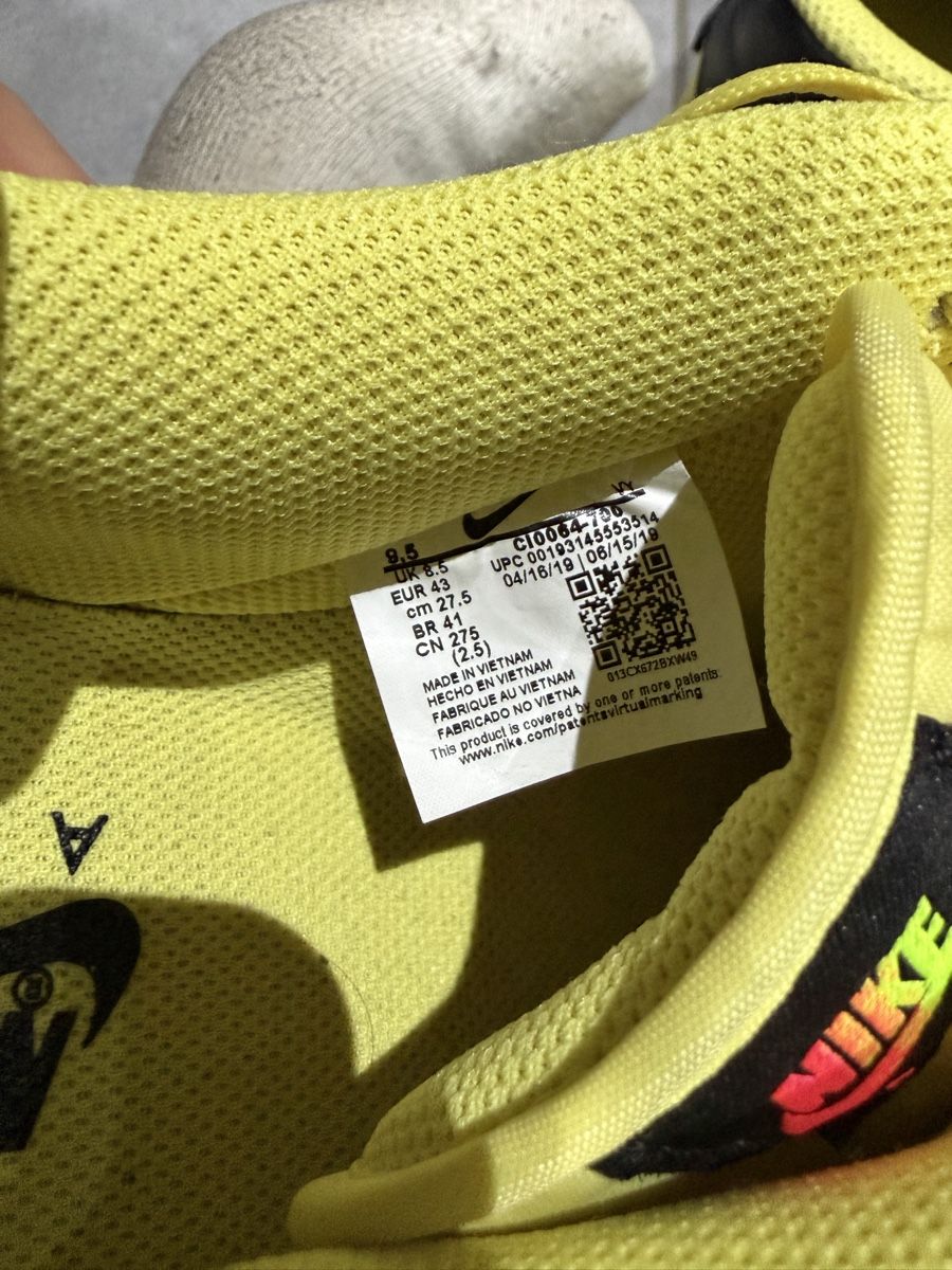 Nike Scarpe da uomo: Nike Air Force 1 '07 LV8 3 Yellow Pulse.  – Nuovo (secondo la descrizione) da Grenchen venduto da lyn_8w2w 3