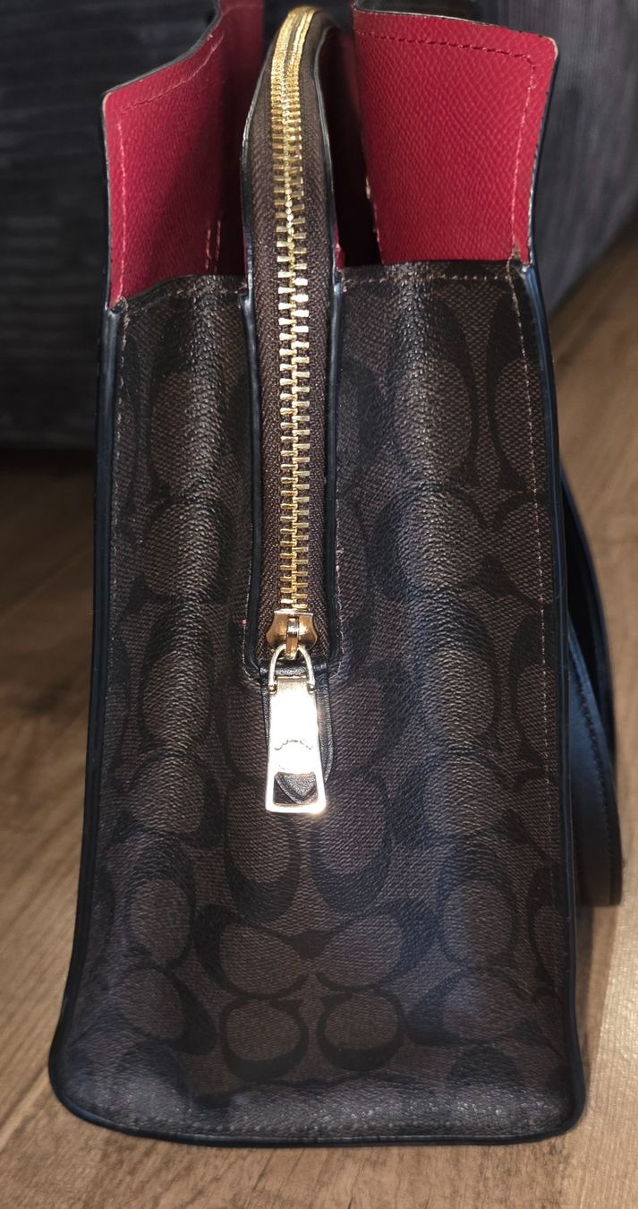 Coach Borse da donna: Original Coach Tasche, braun/pink – Usato da Kaltbrunn venduto da BarbaraR 1