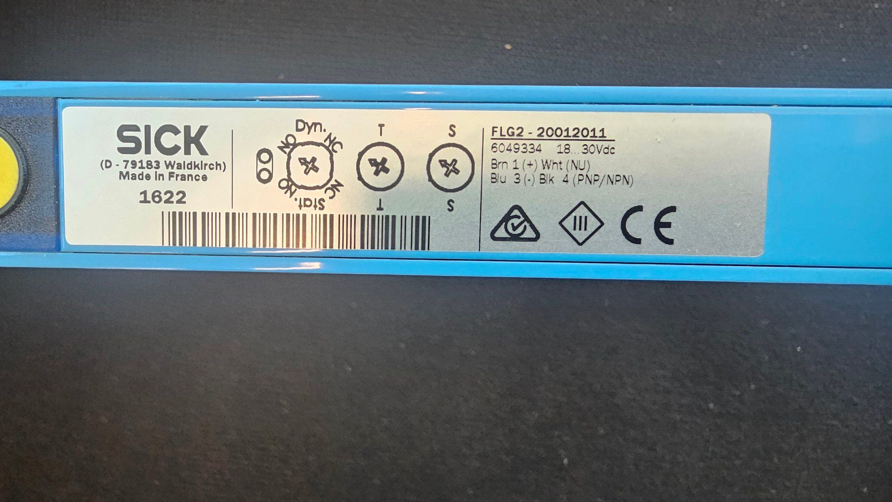 Sistema di controllo: SICK FLG2-20022011 Lichtgitter-Rahmen – Usato da Boniswil venduto da LakeSide_Boniswil 1