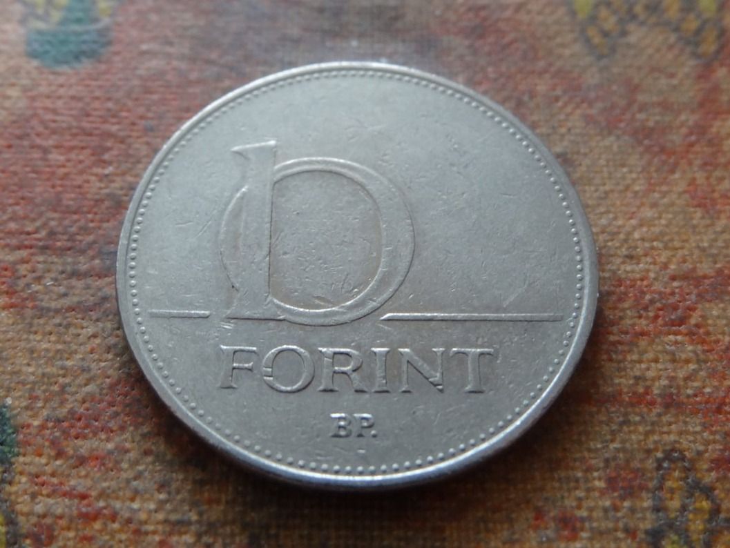 Alle Münzen: HONGRIE  10  Forint  1995 – Gebraucht aus Romanel-sur-Lausanne von Swift13 1