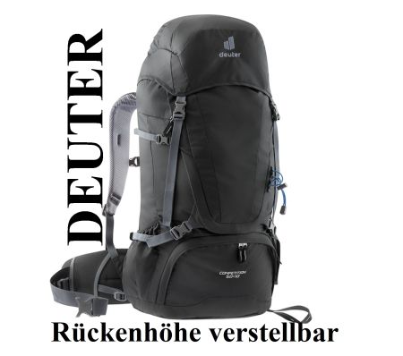 NEU Deuter Wanderrucksack 50 +10L Bag Backpack Sporttasche