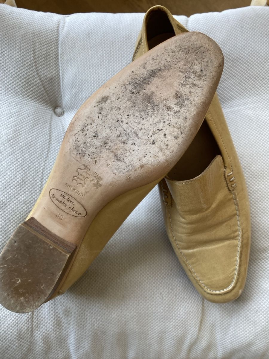 Stuart Weitzman Damenschuhe: Loafers Stuart Weitzman Beige Grösse 38 – Neu (gemäss Beschreibung) aus Erlenbach ZH von renata-c 2