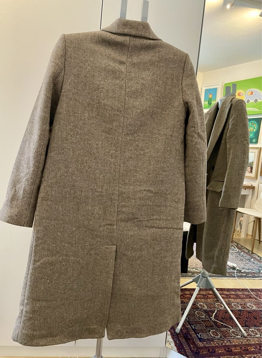 Mango Mäntel: Mango Wintermantel Gr. S Fischgrat braun beige – Gebraucht aus Zürich von MarciaBraz 4