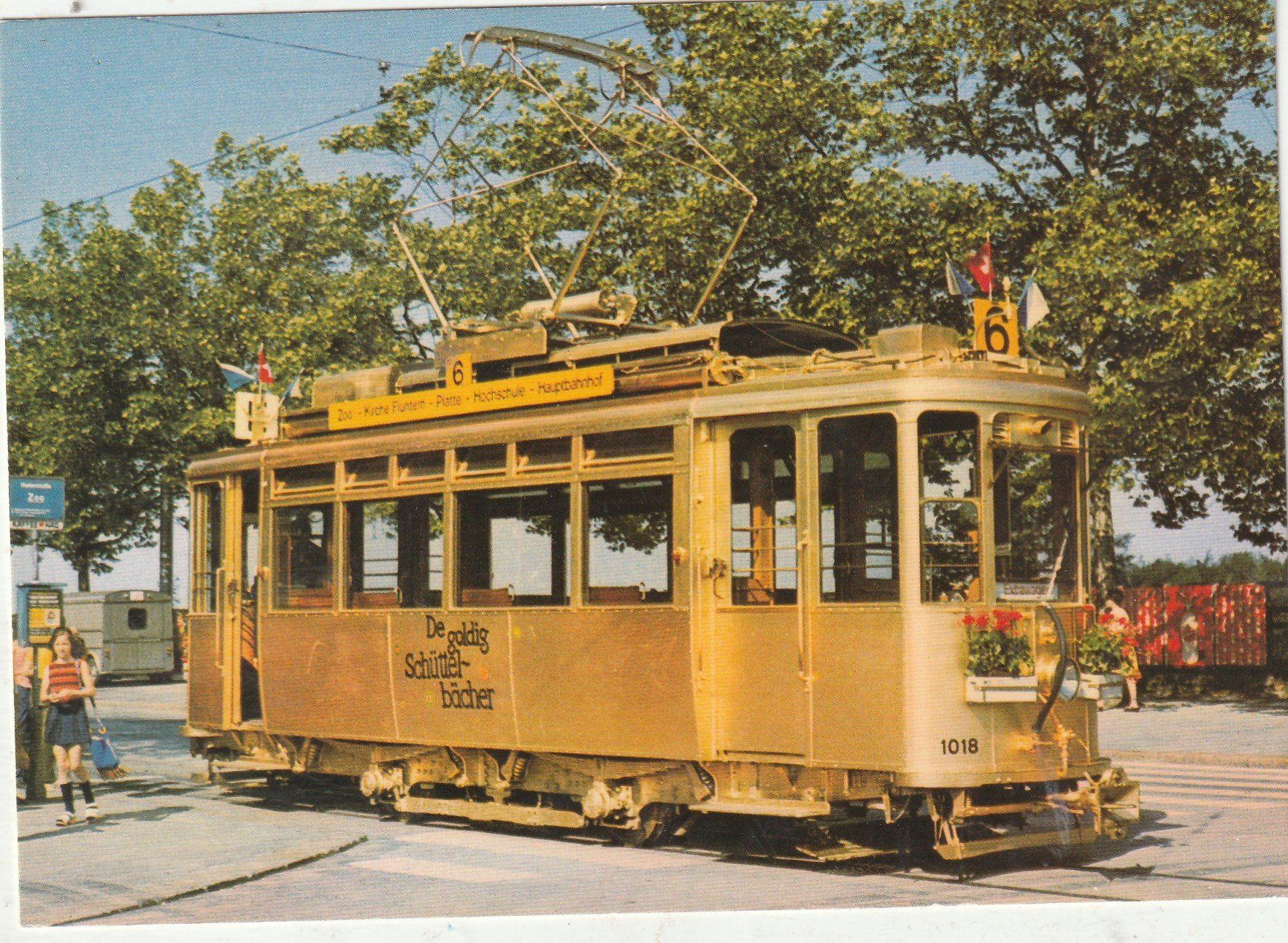 Ansichtskarten: Zürich Tram – Gebraucht aus Lumbrein von made02
