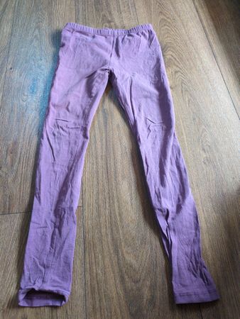 Mädchen Leggings 128 violett