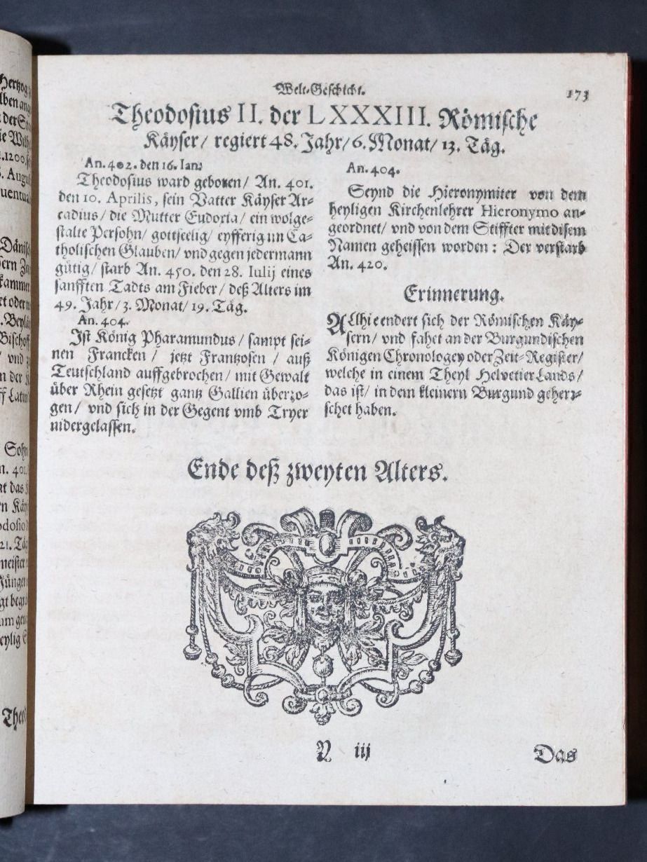 Libri: SOLOTHUNER ALLGEMEINE SCHAW-PLATZ,1666 – Usato da Guensberg venduto da Herzaktion 7