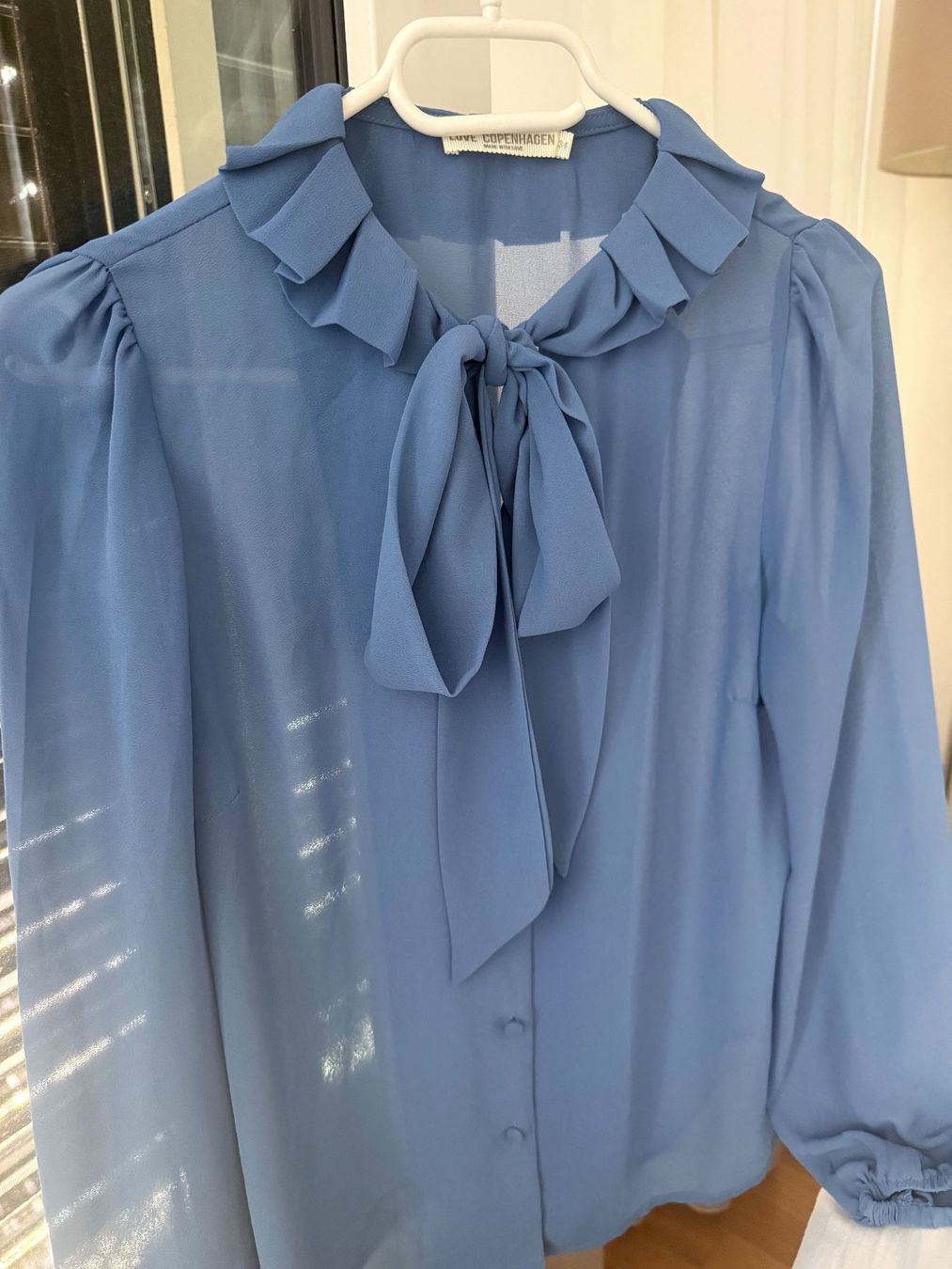 Blusen: Bluse mit Schleife Grösse 34 blau – Gebraucht aus Luzern von ElaG 6
