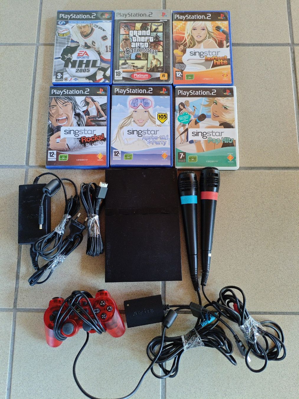 Sony Console: Playstation 2 mit Singstar und GTA San Andreas – Usato da Unterstammheim venduto da and_kj2n