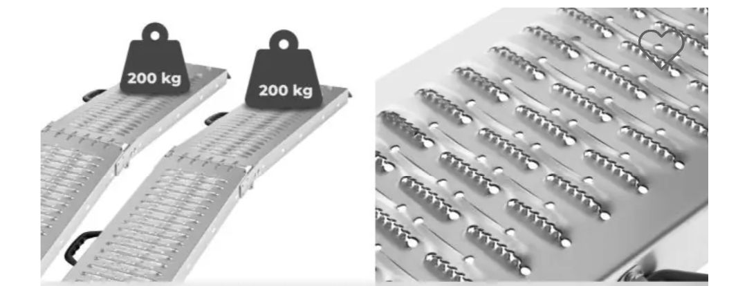 Rampe di accesso: Auffahrrampen 166 cm – Nuovo (secondo la descrizione) da Rotkreuz venduto da NextChance 1
