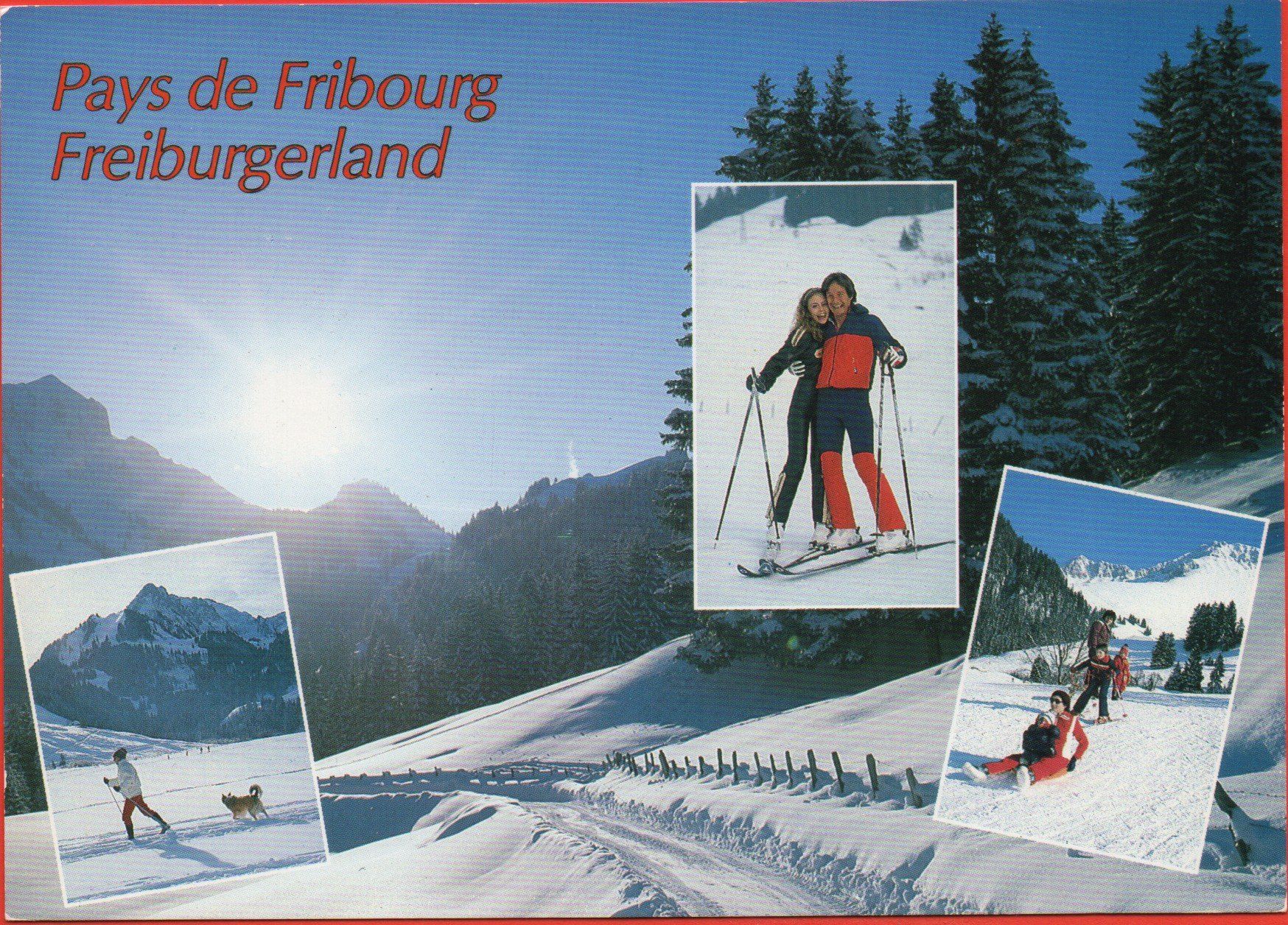 Ansichtskarten: Pays de FRIBOURG – Gebraucht aus Jona von philajona
