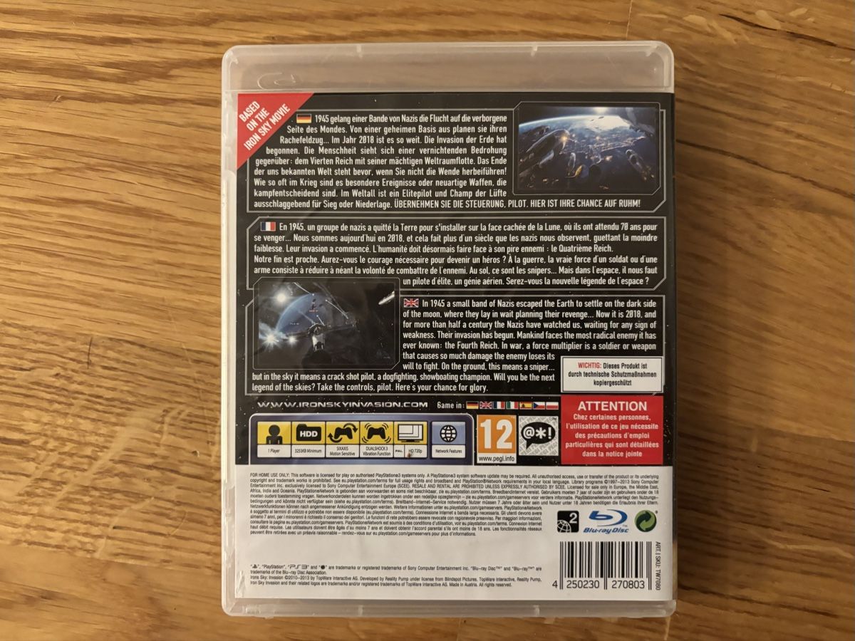Giochi: PS3 (PAL) - Iron Sky: Invasion – Usato da Widen venduto da mxpx_1981 2