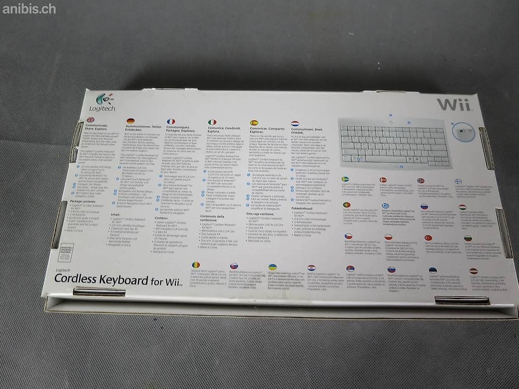 Tastiere: WII Cordless Keyboard – Nuovo (secondo la descrizione) da Zürich venduto da 1.Simon 4