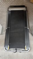 Folding Treadmill, Grey and Black.
