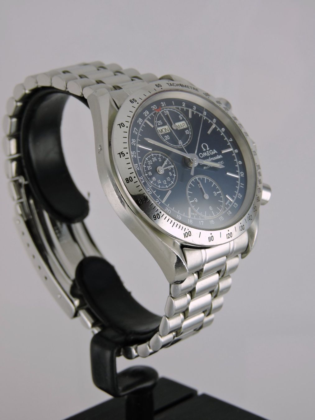 Omega Orologi: 1994 Omega Speedmaster Triple-Date Chronograph - Serviced – Usato da Bern venduto da Vintage-Oyster 2
