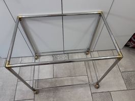 Carrello con rotelle vintage