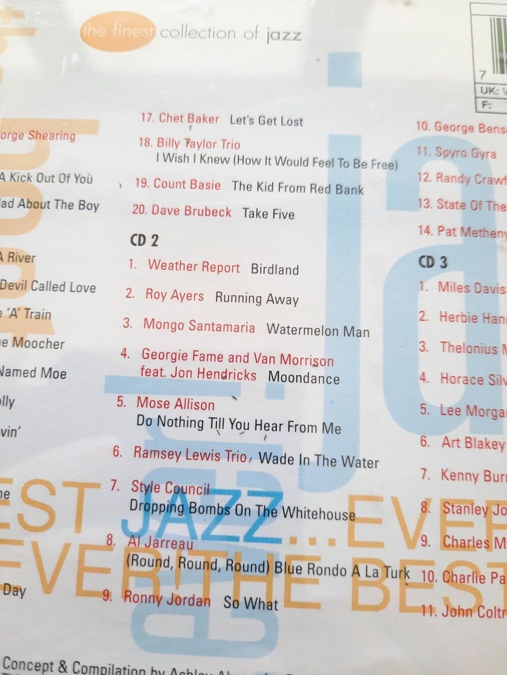 CDs: Cd Best Jazz Ever Compilation 3 Cds – D'occasion à Pully par bro_n52j 4