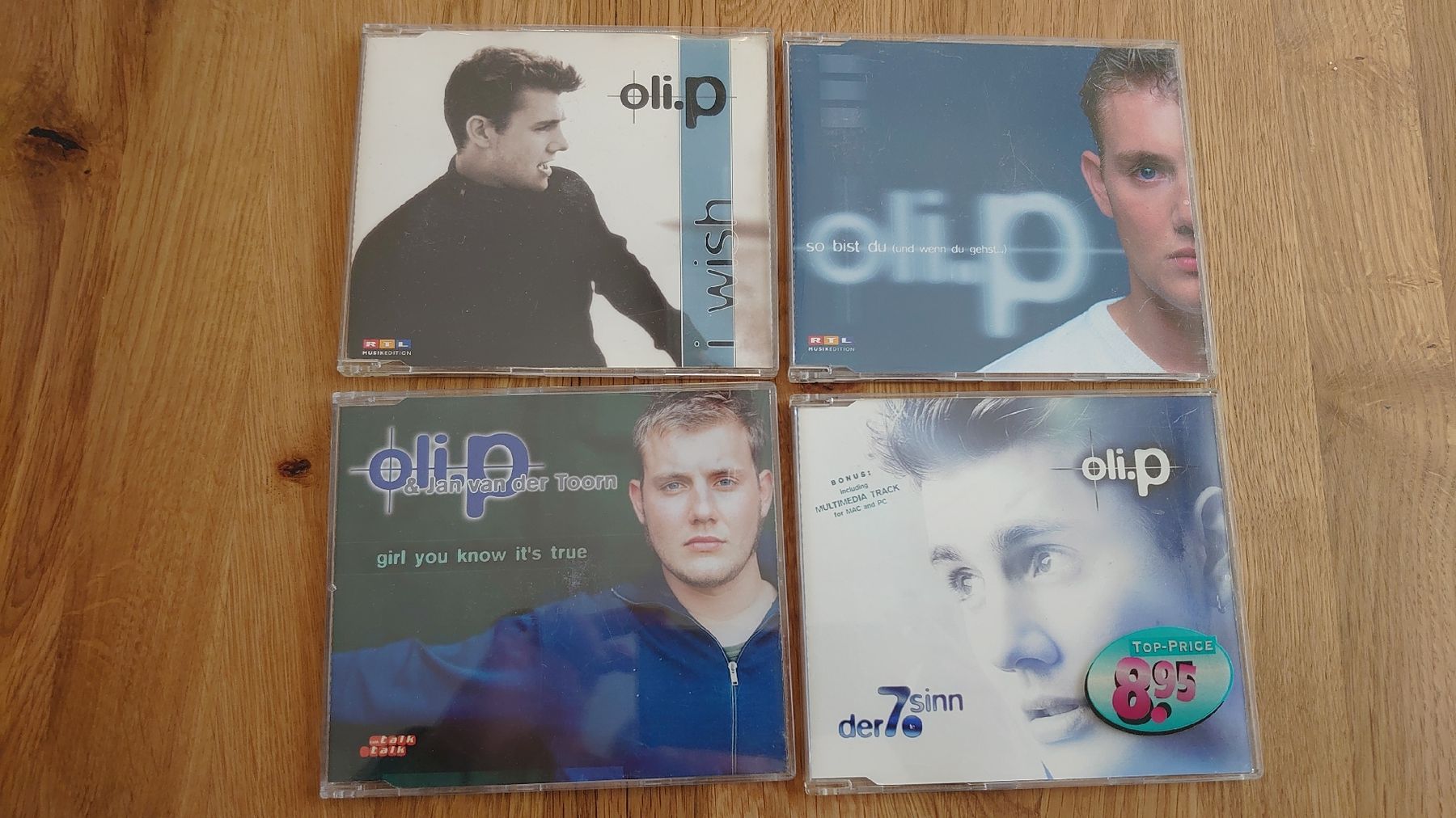 CD: 4 CD-Single Oli.P – Usato da Pfäffikon SZ venduto da Wild0