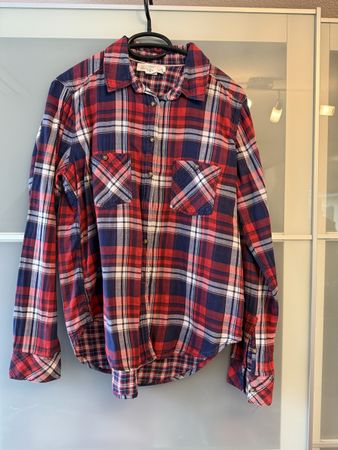 H&M Karohemd Damen, Gr. 40, Mehrfarbig, Neuwertig
