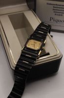 Piquot Meridien Tank Vintage Design, Schwarz/Gold