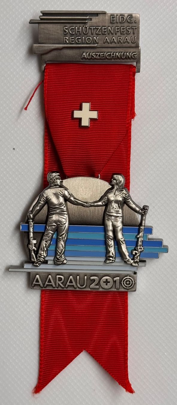 Medaglie: Medaille, Eidgenössischen Schützenfest Aarau 2010 – Nuovo (secondo la descrizione) da Andwil SG venduto da Ariisa1234