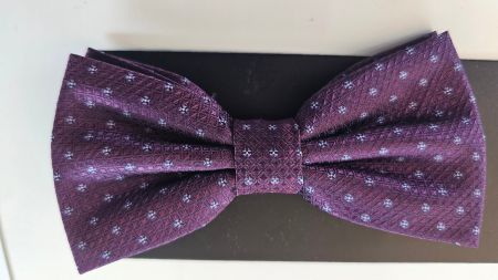 Fliege viola-ciel neu u originalverpackt
