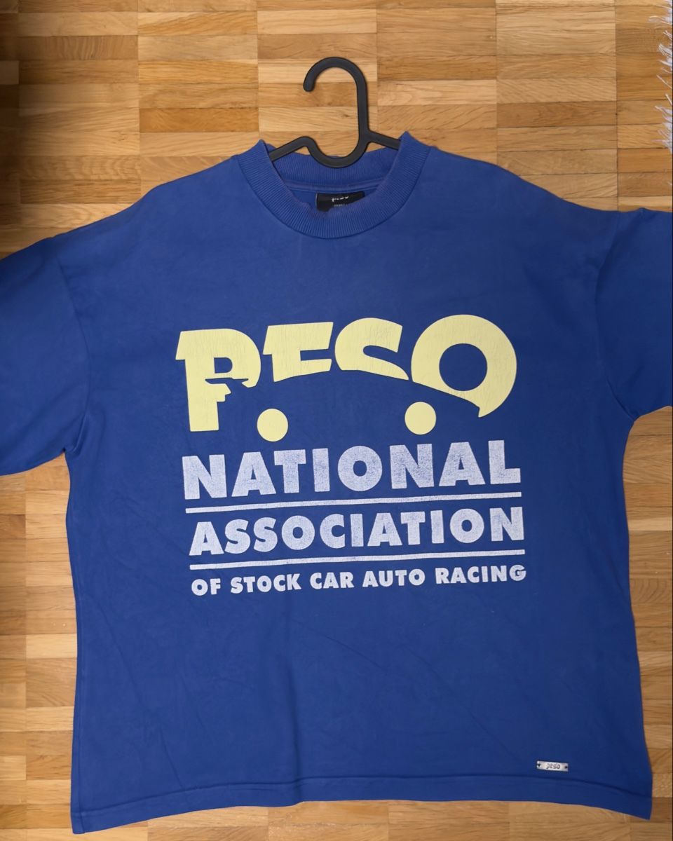 Pesoclo T-shirt: peso nevada shirt blau S – Usato da Mammern venduto da elhookador