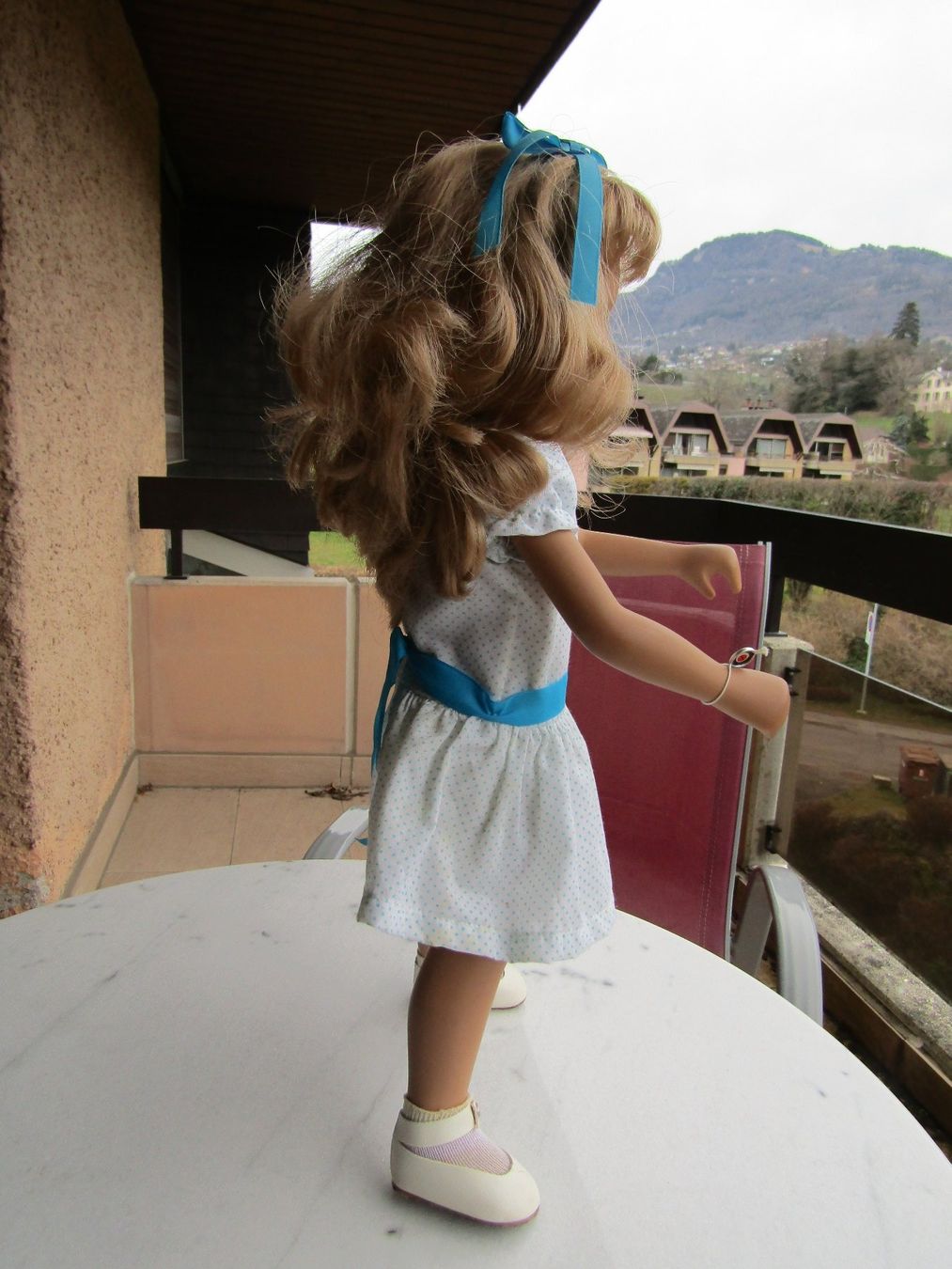 Sasha Morgenthaler Bambole: Sasha Doll Honey Blonde Party – Usato da La Tour-de-Peilz venduto da Pierre25 4