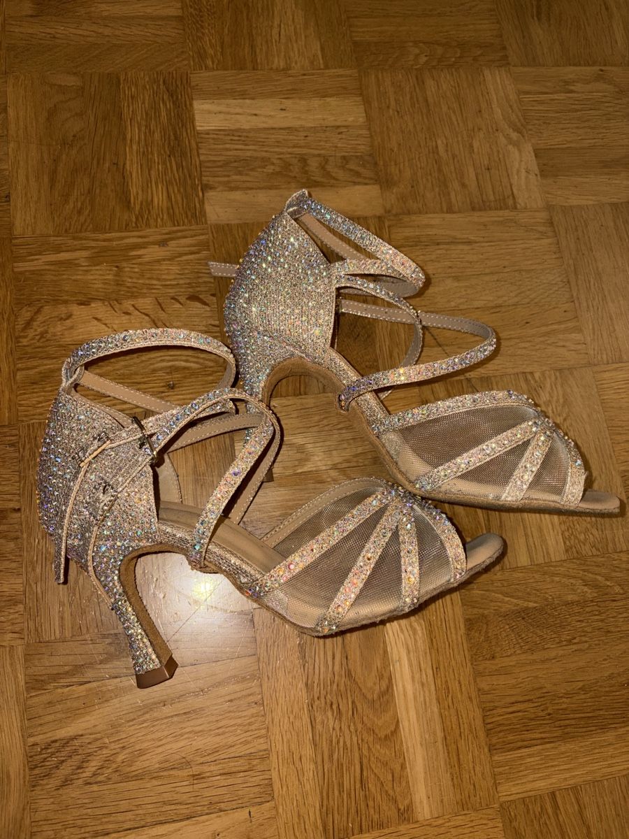 Damenschuhe: Tanzschuhe Gr 39 Strasssteine – Gebraucht aus Kloten von jasminverkauft 3