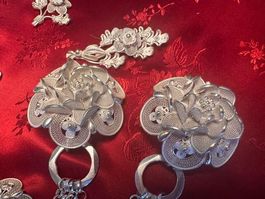 Tracht, Trachtenschmuck, Berner Tracht, Silber gestempelt